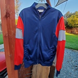 Vintage Cheetah Sport by Mervyn's track suit top. Medium. Used. Bright. …